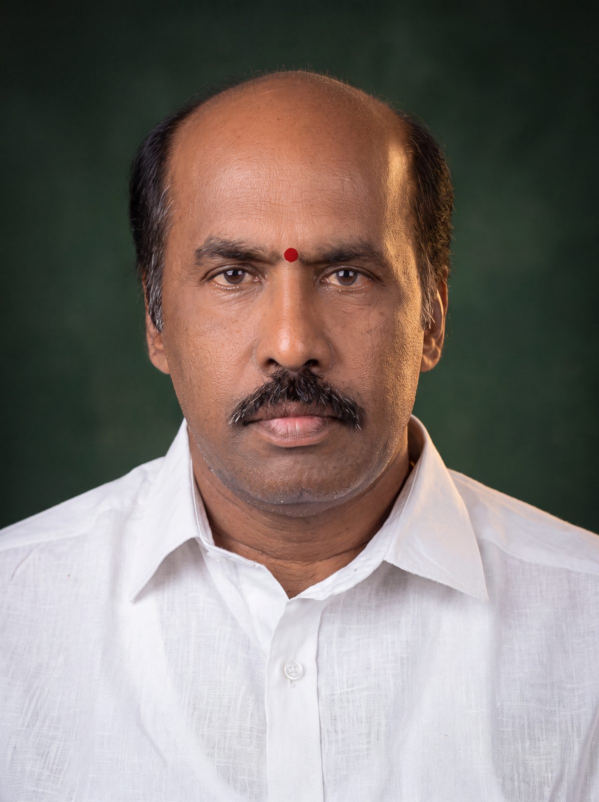Portrait of the late Mr. Nagalla Krishna Murthy, founder of Srivatshava Chits